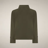 Women's Jacket Garbo in Snake Green - Woman's Jackets | Save The Duck