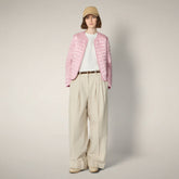 Women’s puffer jacket Zina in Bubble Pink - Animal-Free Puffer Jackets for Women | Save The Duck