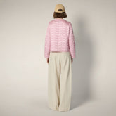 Women’s puffer jacket Zina in Bubble Pink - Animal-Free Puffer Jackets for Women | Save The Duck