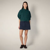 Women's Bomber Jacket Nora in Salamander Green - Woman's Jackets | Save The Duck