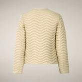 Women’s puffer jacket Tamina in Shore Beige - Women's Coats | Save The Duck