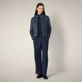 Women's Puffer Jacket Reya in Night Blue - Women's Coats | Save The Duck