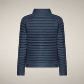 Women's Puffer Jacket Reya in Night Blue - Women's Coats | Save The Duck