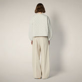 Women's puffer jacket Fara in Rainy Beige - Women's Coats | Save The Duck