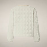 Women's puffer jacket Fara in Rainy Beige - Women's Coats | Save The Duck