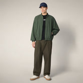 Men's bomber jacket Astor in Thyme Green - Jackets for Men | Save The Duck