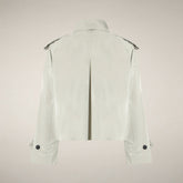 Women's Gaia Jacket in Rainy Beige - Woman's Jackets | Save The Duck
