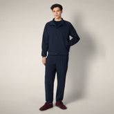 Men's Bomber Jacket Blade in Navy Blue - Jackets for Men | Save The Duck