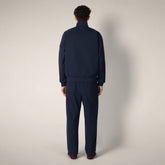 Men's Bomber Jacket Blade in Navy Blue - Jackets for Men | Save The Duck