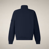 Men's Bomber Jacket Blade in Navy Blue - Jackets for Men | Save The Duck