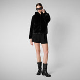 Woman's jacket Laila in black | Save The Duck