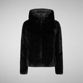 Woman's jacket Laila in black | Save The Duck