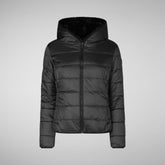 Woman's jacket Laila in black | Save The Duck