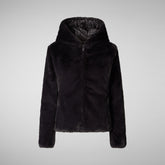 Women's jacket laila in brown black | Save The Duck