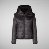 Women's jacket laila in brown black | Save The Duck