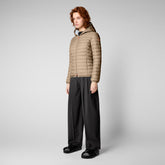Doudoune à capuche Daisy pour Femme en Beige Dune - Collection de vestes | Sauvez le canard