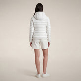Women's Puffer Jacket Daisy in White - Women's Coats | Save The Duck