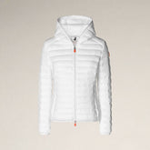 Women's Puffer Jacket Daisy in White - Women's Coats | Save The Duck