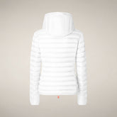 Women's Puffer Jacket Daisy in White - Women's Coats | Save The Duck