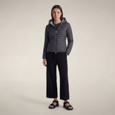 Women's Puffer Jacket Daisy in Storm Grey - Women's Coats | Save The Duck