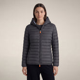 Women's Puffer Jacket Daisy in Storm Grey | Save The Duck