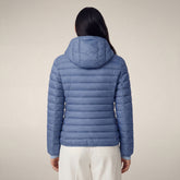 Women's Puffer Jacket Daisy in Cornflower Blue - Women's Coats | Save The Duck