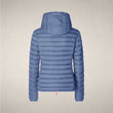 Women's Puffer Jacket Daisy in Cornflower Blue - Women's Coats | Save The Duck