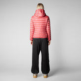 Women's Alexis Hooded Puffer Jacket in Bloom Pink | Save The Duck