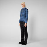 Women's Andreina Puffer Jacket in Space Blue | Save The Duck