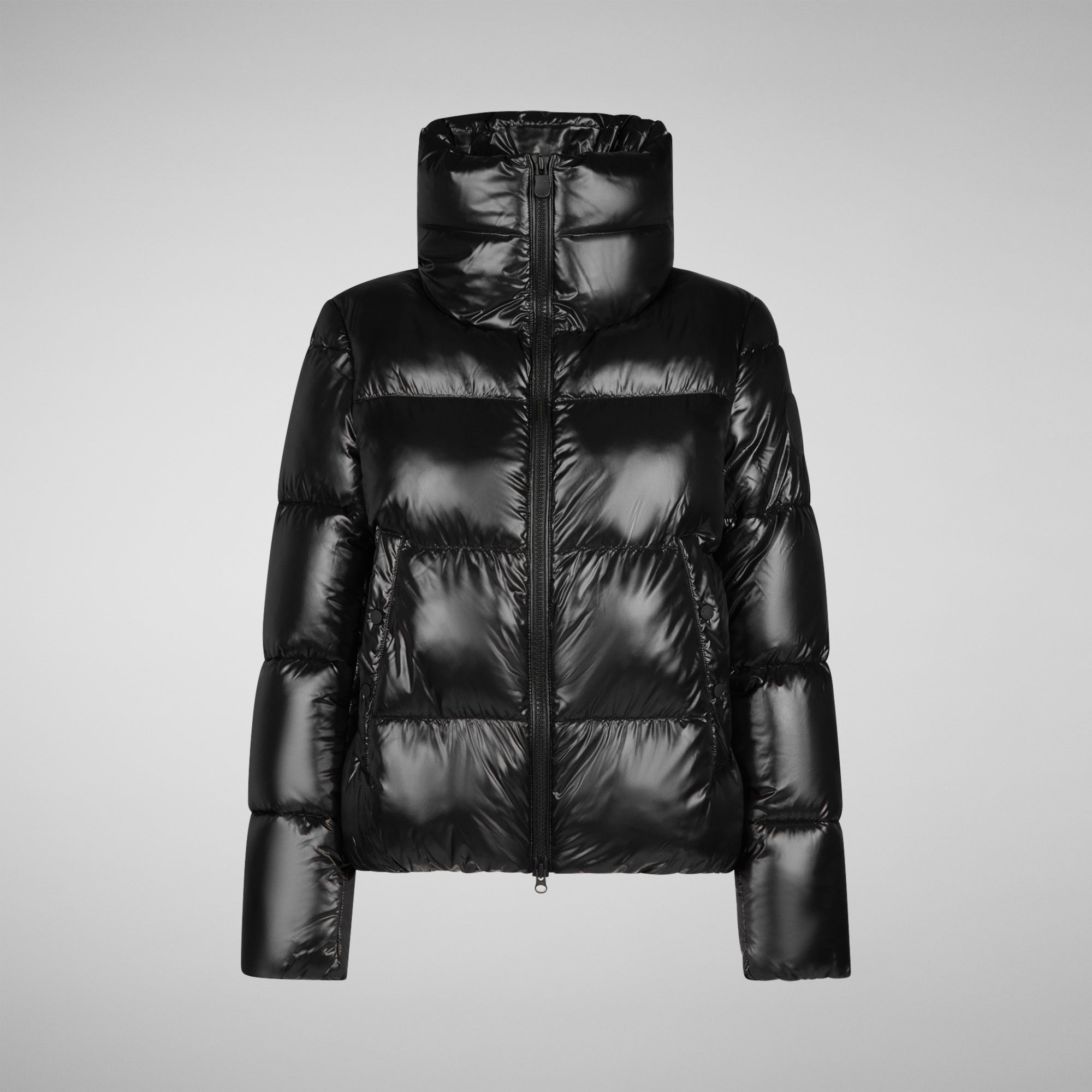 Women's Isla Puffer Jacket in Black - Save The Duck