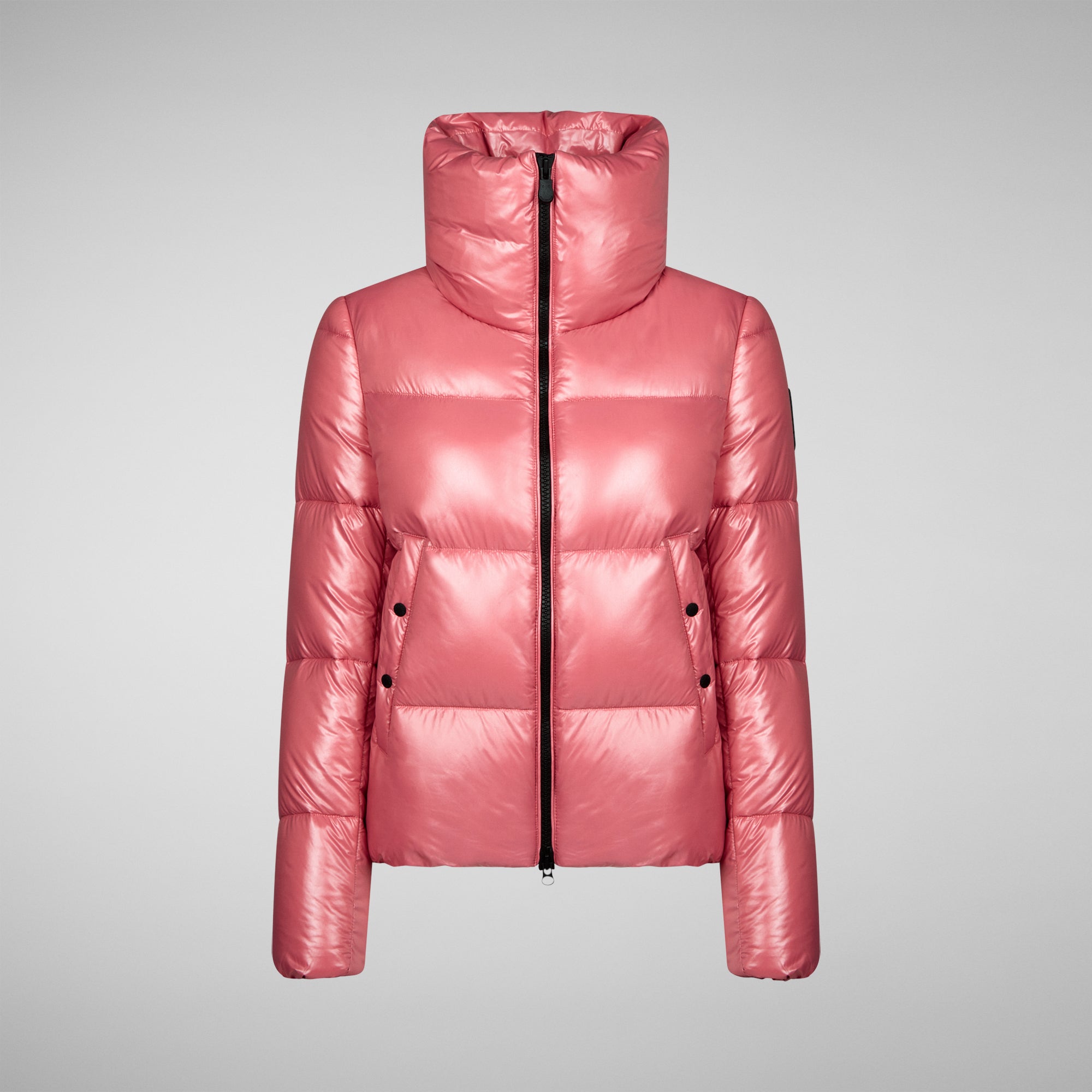 Women's Isla Puffer Jacket in Off White - Save The Duck