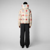 Women's Anik Puffer Jacket in Tribal Multicolor | Save The Duck