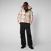Women's Anik Puffer Jacket in Tribal Multicolor | Save The Duck