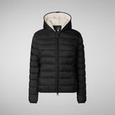 Women's animal free Puffer jacket Ethel in black | Save The Duck