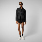 Women's Puffer Jacket Carly in Black - Fall Winter 2023 Collection | Save The Duck