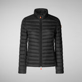 Women's Puffer Jacket Carly in Black | Save The Duck