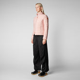 Women's Carly Puffer Jacket in Blush Pink - GIGA Collection | Save The Duck