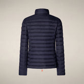 Women's Animal free puffer Jacket Carly in navy blue - Animal-Free Puffer Jackets for Women | Save The Duck