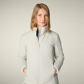 Women's Coat Rachel in rainy beige | Save The Duck