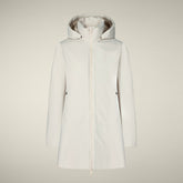 Women's Coat Rachel in rainy beige | Save The Duck