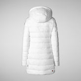 Women's Animal free Puffer Jacket Joanne in White | Save The Duck