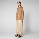 Women's Morena Coat in Biscuit Beige - Spring Summer 2024 Women's Collection | Save The Duck