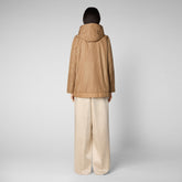 Women's Morena Coat in Biscuit Beige - Beige Collection | Save The Duck