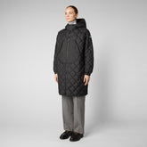 Women's Valerian Puffer Coat in Black - New Arrivals | Save The Duck