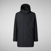 Men's coat Nestor in blue black | Save The Duck