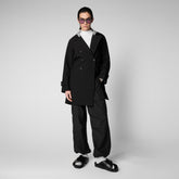 Manteau Orel pour Femme en Noir - Collection pluvieuse | Sauvez le canard