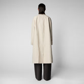 Manteau Zola pour Femme en Beige Shore - Collection recyclée | Sauvez le canard