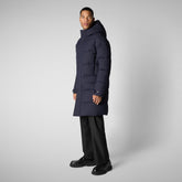 COSMO : MANTEAU SAVE THE DUCK MAN en WULY en BLEU NOIR | Sauvez le canard