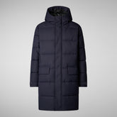 Men's ANIMAL Free puffer jacket Cosmo in blue black | Save The Duck