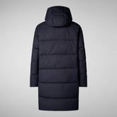 Men's ANIMAL Free puffer jacket Cosmo in blue black | Save The Duck